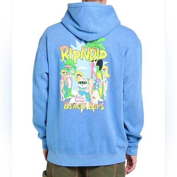 RIPNDIP Beach Boys HoodieHooded sweatshirts SZ Lg - Picture 2 of 10